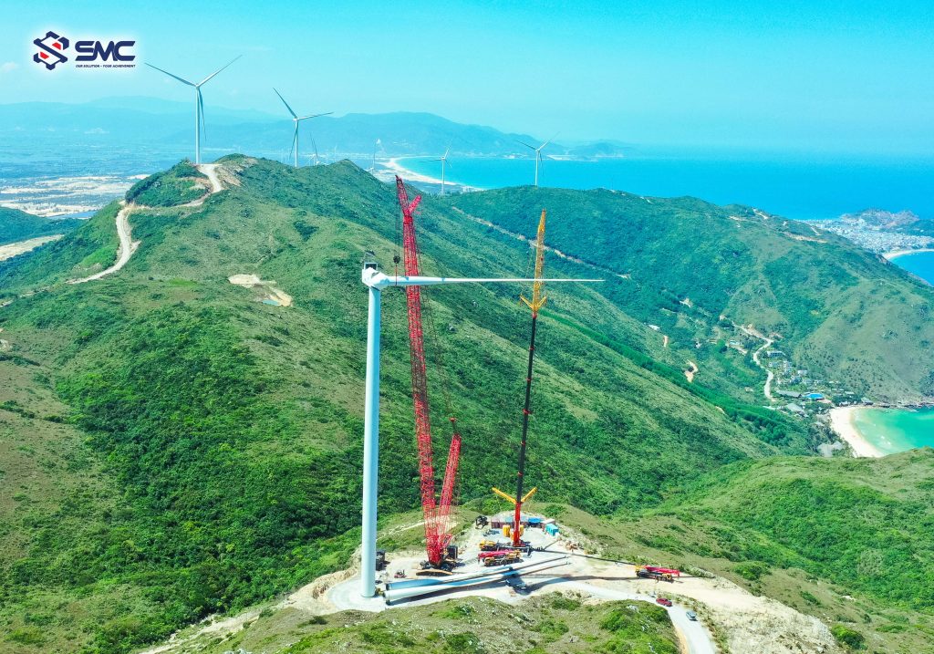 SMC tham gia vào các dự án quy mô lớn trong lĩnh vực năng lượng tái tạo, công nghiệp nặng, hạ tầng giao thông...
