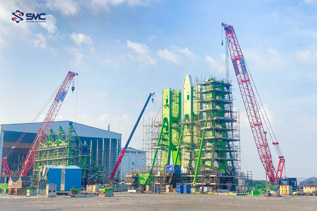 SMC không ngừng mở rộng đội thiết bị hiện đại, đáp ứng các dự án quy mô lớn và yêu cầu kỹ thuật cao.