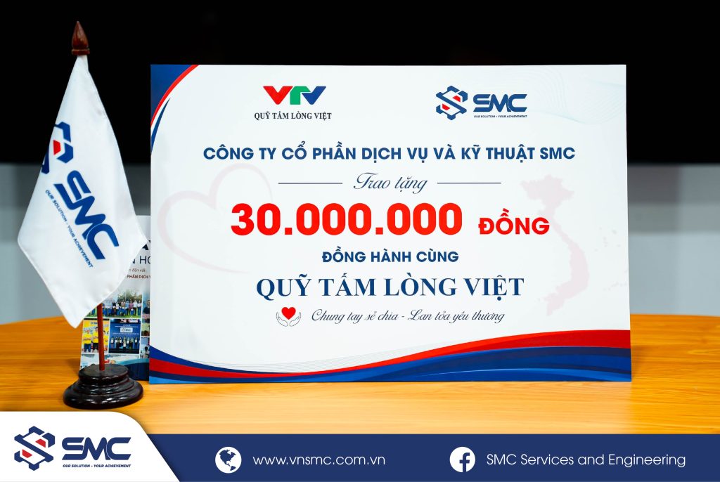 Sự ghi nhận từ Quỹ Tấm Lòng Việt – VTV là dấu ấn ý nghĩa, tiếp nối hành trình thực hiện trách nhiệm xã hội và phát triển bền vững của SMC.